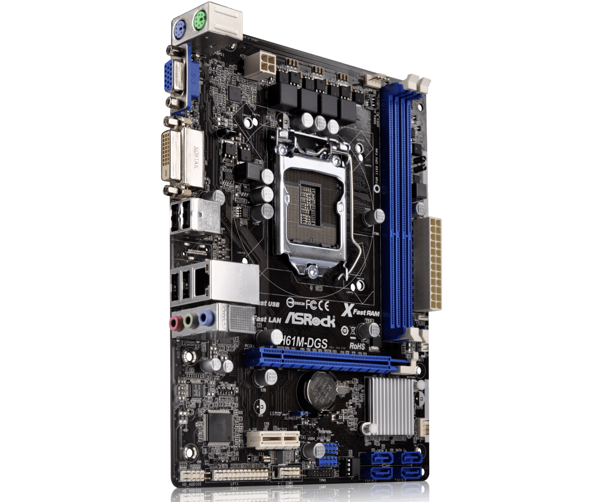 Asrock h61m dgs обзор